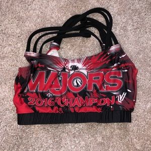 Majors champion 2016 sports bra.